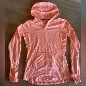 Nike womens dri-fit running hoodie. Size small.